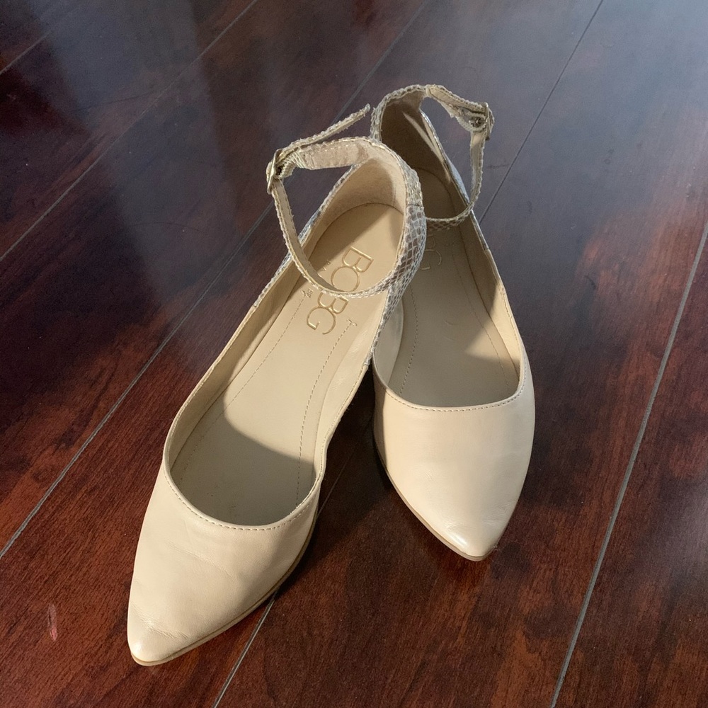 BCBG Nude Flats